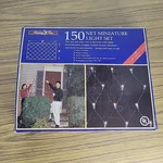 Holiday Time 150 Net 6FT X 4FT Miniature Clear Lights 66-310C. Fixed Price $10.00.
