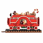 Old World Christmas Ginger Cottages Wooden Ornament, Santa's North Pole Express. Fixed Price $24.72.