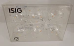 Ikea Isig 6 Christmas Ornaments Clear Glass Balls 701.052.87 New. Fixed Price $9.99.