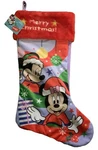 Ruz Disney Mickey And Minnie Mouse Fleece Plush 18 Inch Christmas Stocking. Fixed Price $6.64.