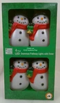 Snowman Pathway Led Lights Christmas Holiday Decoration Battery Timer 4 Pack. Fixed Price $40.49.