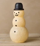 John Derian Target 14 Snowman Lit Blow Mold Holiday Christmas Decor Black Hat. Fixed Price $69.99.