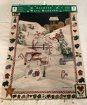 Snowman Wall Hanging Tapestry With Lights Manual Woodworkers & Weavers 26"X36". Fixed Price $25.00.
