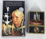 Original Nickel Plated Swedish Angel 4 Candles Bell Chimes 20 Extra. Fixed Price $50.99.