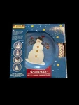 Debbie Snowman Pattern Salad & Dessert Plate Set Mumm's The Word By Sakura. Fixed Price $14.25.