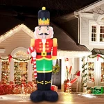 8FT Christmas Inflatables Nutcracker Soldier Outdoor Decorations, B.... Fixed Price $61.37.
