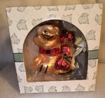 Fitz And Floyd Charming Tails Holiday Ribbon Glass Chipmunk Ornament 95/117 Cute. Fixed Price $18.00.