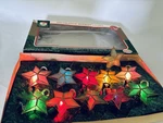 Vintage Santas World Star Christmas Lights - Da Vinci Spa Italy Kurt Adler. Fixed Price $49.00.