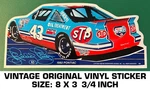 1992 Richard Pontiac 43 Nascar - Vintage Original Vinyl Decal Sticker Stp. Fixed Price $10.20.