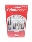 Gemmy Lightshow Color Motion 24 Count White Led Christmas Icicle. Fixed Price $52.00.