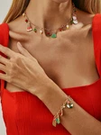 Pcs Women Christmas Tree Candy Snowman Pendant Jewelry Set - 14K Golden Plat. Fixed Price $35.00.