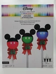 Disney Magic Holiday Mickey Mouse Color Changing Led Pathway Lights Gemmy Nib. Fixed Price $67.92.
