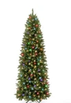 Best Choice Product Prelit Spruce Pencil Christmas Tree W/ 2-IN-1 Led Lights. Fixed Price $79.99.