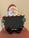 Costco Chalkboard Christmas Santa Decoration Item/art 915604. Fixed Price $54.99.