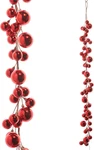 - 4' Red Plastic Christmas Ball Garland. Fixed Price $44.97.