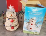 Hallmark Snowman, Fiber Optic, Color Changing, Christmas Ornaments,. Fixed Price $99.99.