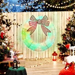Outsunny 48 In Lighted Christmas Wreath, Holiday Decor With Dual Color Led. Fixed Price $90.99.