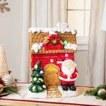 Northlight 16" Christmas Morning Led House Santa Musical Figure. Fixed Price $75.59.