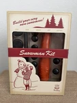 Vintage Wembley 12 Piece Snowman Kit Carrot Nose Pipe Eyes Button Mouth. Fixed Price $18.00.