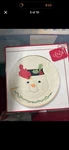Lenox Happy Holly Days Christmas Snowman Cookie Plate 9". Fixed Price $25.00.