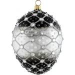Joy To The World Glitterazzi Ebony Jeweled Egg Polish Glass Christmas Ornament. Fixed Price $149.98.