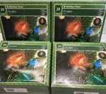 (4) Holiday Time C9 Multi-color Ceramic Lights 25CT Outdoor Christmas 24 Feet. Fixed Price $69.99.