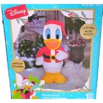 New Gemmy Donald Duck 3.2 Ft Airblown Inflatable Santa Outfit Led Lights. Fixed Price $39.99.