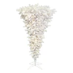 Vickerman 66" Upside Down Artificial Christmas Tree With Led Lights In White. Fixed Price $302.98.