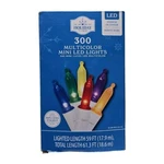 Holiday Time 300 Mini Led Multicolor Christmas Lights 61' White Wire Outdoor. Fixed Price $31.49.