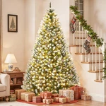 Home 7.5 Ft Pre-lit Grand Duchess Fir Christmas Tree. Fixed Price $289.99.