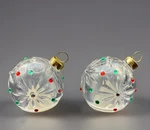Lenox Crystal Jeweled Christmas Ornament Salt & Pepper Shaker Set China. Fixed Price $49.99.