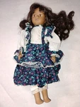 World Bazaars 16" Ethnic Porcelain Doll. Fixed Price $20.00.