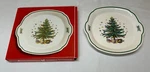 Nikko Christmastime 10" Serving Tray/platter Original Box Tree Gift. Fixed Price $11.95.