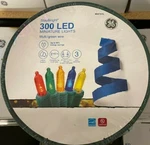 Ge Staybright 300-COUNT 74.5-FT Multicolor Led Miniature Christmas String Lights. Fixed Price $37.99.