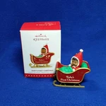 Hallmark Keepsake 2015 Baby's First Christmas Ornament QSM7749 In Sleigh. Fixed Price $11.01.