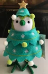 (new) Wondershop Featherly Friends Sparkles Fabric Bird Figurine. Fixed Price $12.99.