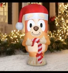 Nib Bluey Gemmy Bingo 5 Christmas Airblown Inflatable Decor Lighted New!. Fixed Price $38.95.