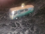 Bronners Relax Rv Camper Motor Home Glass Christmas Ornament Turquoise White. Fixed Price $9.99.