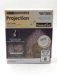 Gemmy Frozen Fire Led Set Of 8 Lights Tested. Fixed Price $42.49.
