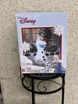 Gemmy 12696 Christmas Airblown Sitting Olaf Inflatable Fabric. Fixed Price $30.00.