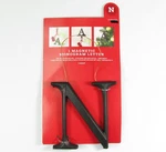 Letter Magnetic Monogram 3-IN-1 Stocking Holder Pin Ornament Target Black. Fixed Price $14.39.