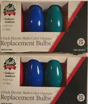 Yule Rite Multi-color Christmas Replacement Bulbs C9 Indoor/outdoor Colors. Fixed Price $16.00.