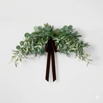 Threshold Studio Mcgee 46" Olive & Pine Swag Christmas Wreath Holiday Decor. Fixed Price $65.00.