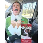 Buddy The Elf Airblown Inflatable, Car Passenger Seat By Gemmy Open Box. Fixed Price $24.26.