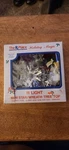 Vintage Holiday Magic Christmas Mini Wreath Tree Topper 11 Lights Blinking (B-4). Fixed Price $18.00.