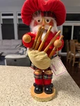 Steinbach S1829 Duncan The Scottish Santa Le 7500 Nutcracker Creator Signed 17". Fixed Price $360.00.
