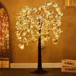 4FT White Cherry Blossom Tree With 180 Led Fairy Lights For Weddings & Decor. Fixed Price $143.99.