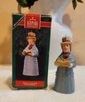 Dickens Caroler Bell Lord Chadwick 1992 Hand-painted Fine Porcelain Christmas. Fixed Price $10.00.