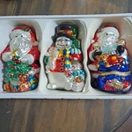 Traditions Hand- Blown Glass Christmas Tea Light Candle Holder Set Of #264537. Fixed Price $28.99.