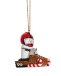 Ganz Smores Snowmobile Snowman Plastic Holiday Christmas Ornament Multi Color. Fixed Price $25.99.